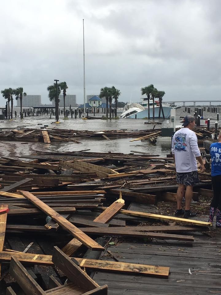 Southwind Marina destroyed
